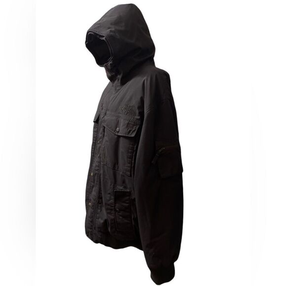 The North Face Men's Black Full Zip Down Hyvent Coat - Picture 3 of 9